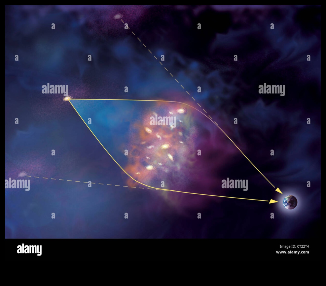 Gravitācijas lēca: kosmiskie izkropļojumi kosmoloģijas debesu kaleidoskopā