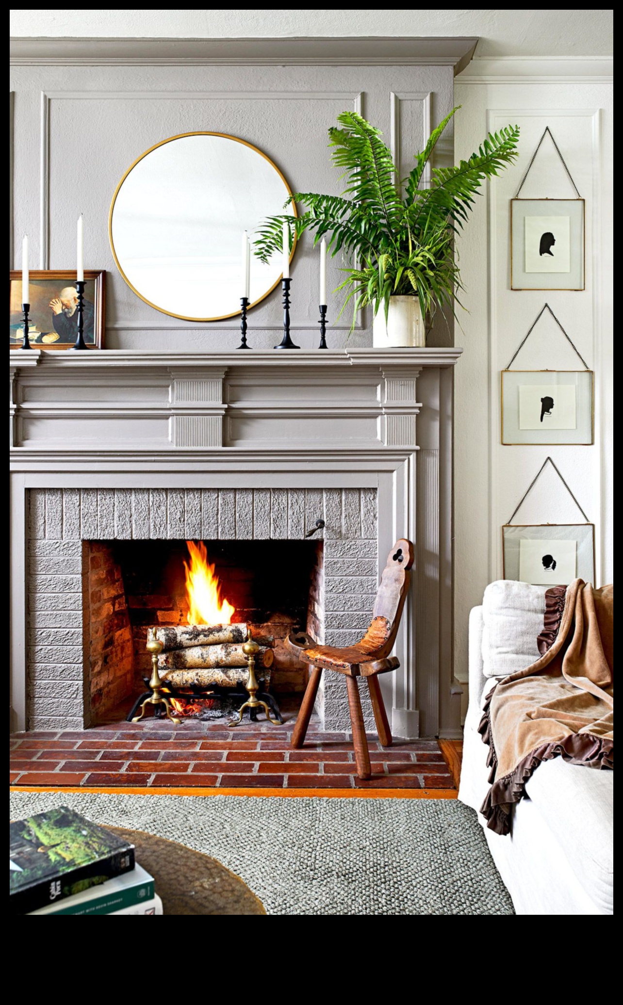 Padomi kamīna noformēšanai