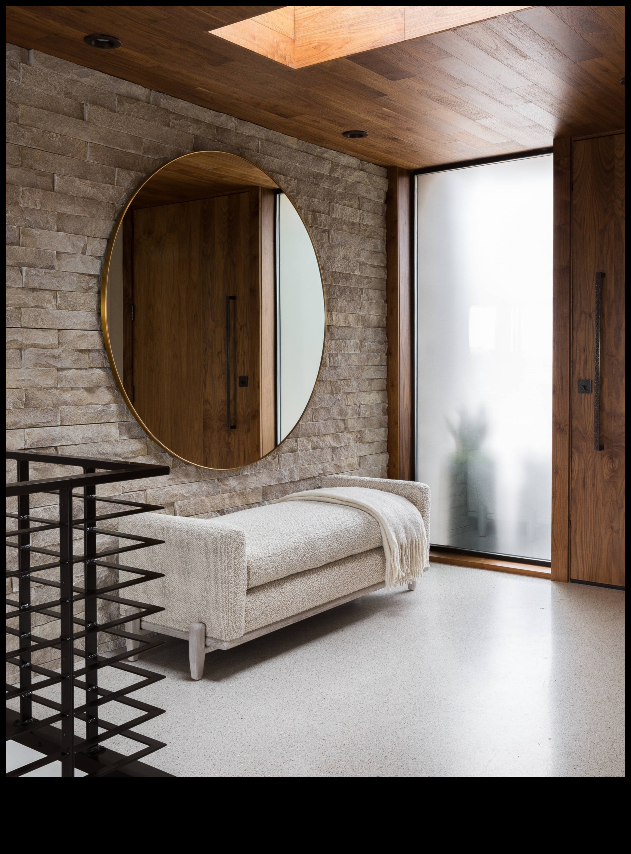 Mūsdienīgs ieejas dekors viesmīlības sajūtai