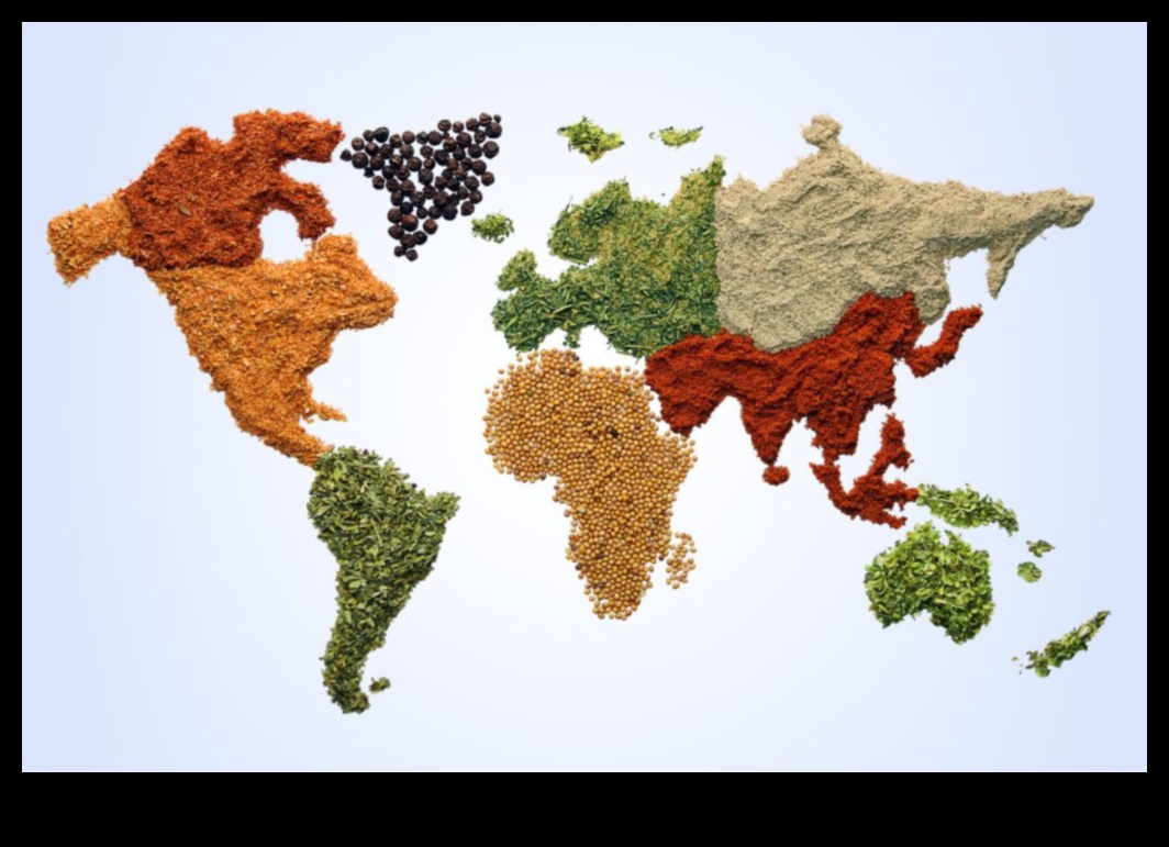 DIY kulinārijas karte: reģionālās un globālās virtuves izpēte