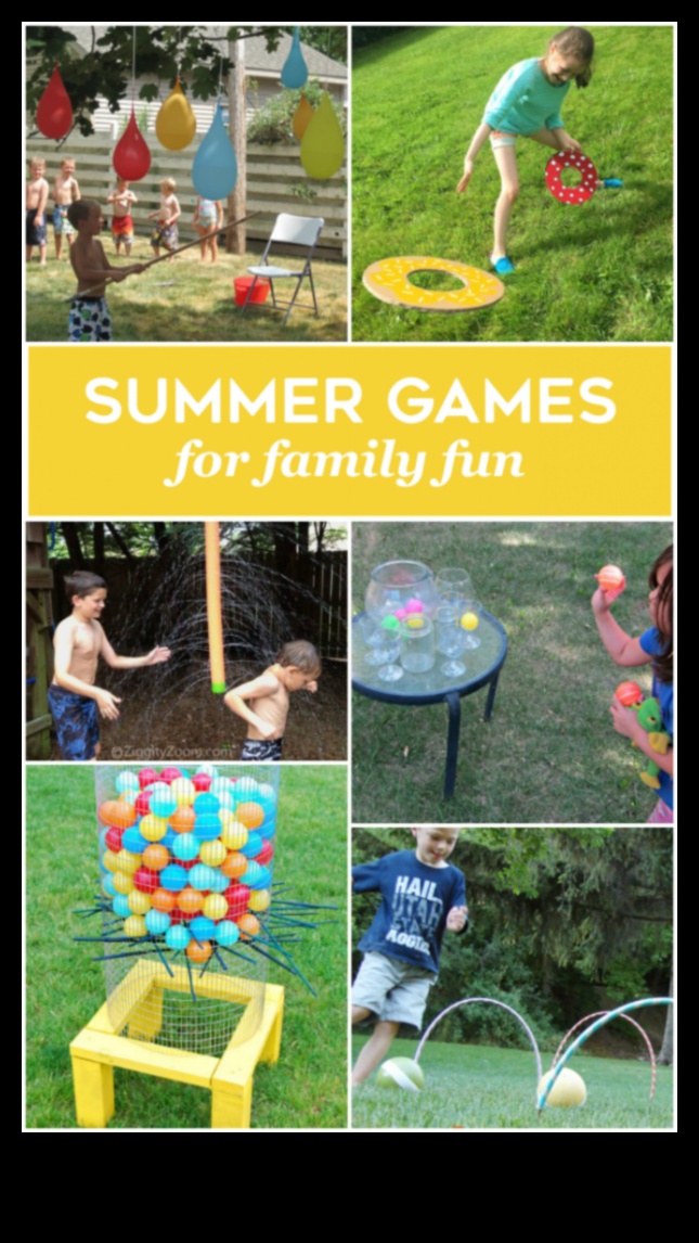 DIY koka āra spēles: izklaide piemājas izklaidei