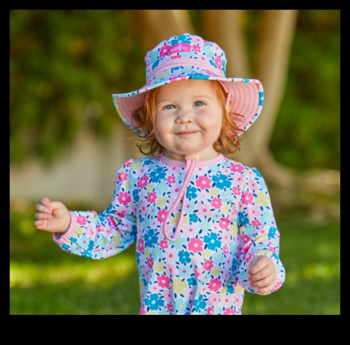 Debesu cepures: aizsardzība pret sauli mazuļa veselībai