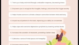 Jogas miers: jogas nomierinošā ietekme uz garīgo labsajūtu