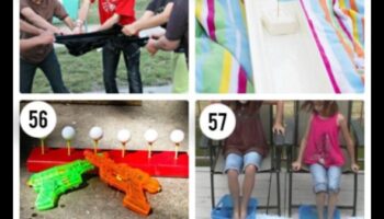 DIY koka āra spēles: izklaide piemājas izklaidei