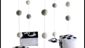 Plīvojošie draugi: burvīgi mobilie tālruņi mazulim